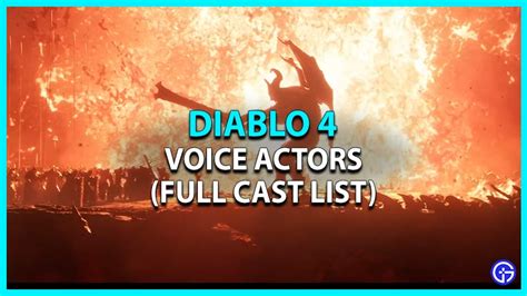 voice of lorath|Diablo 4 voice actors – Full cast list